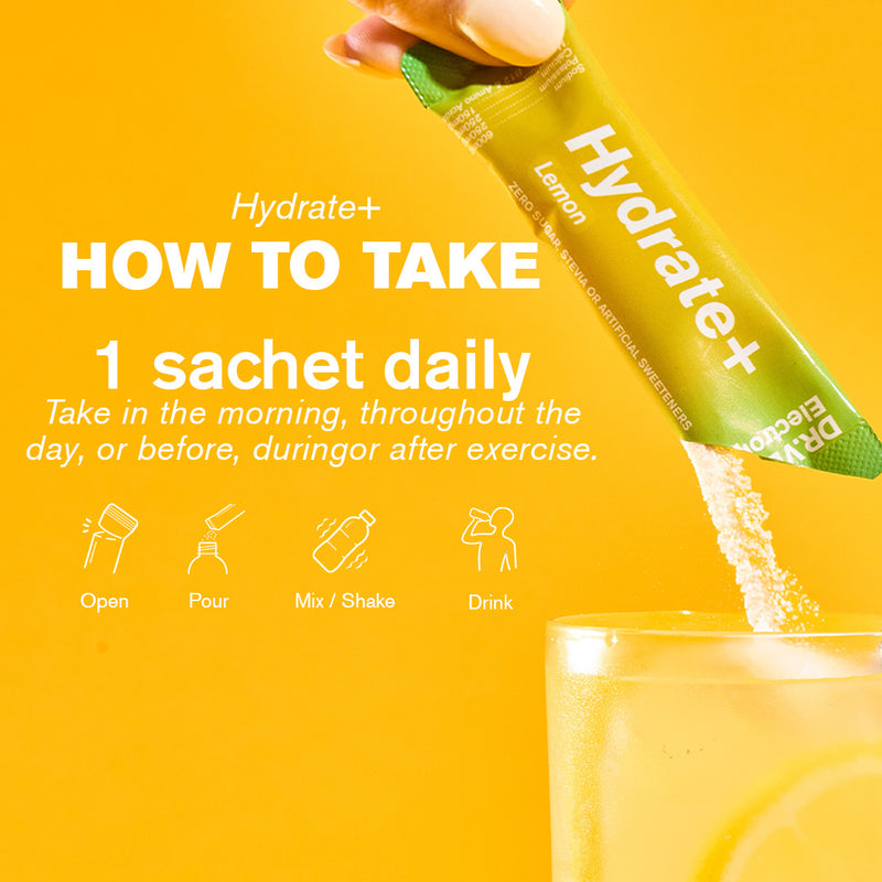 DR.VEGAN Hydrate+ Lemon Electrolytes