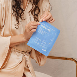 AimX Moisturising sheet mask with peptides "Hydrate Me" 25ml