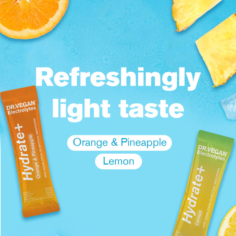 DR.VEGAN Hydrate+ Orange & Pineapple Electrolytes