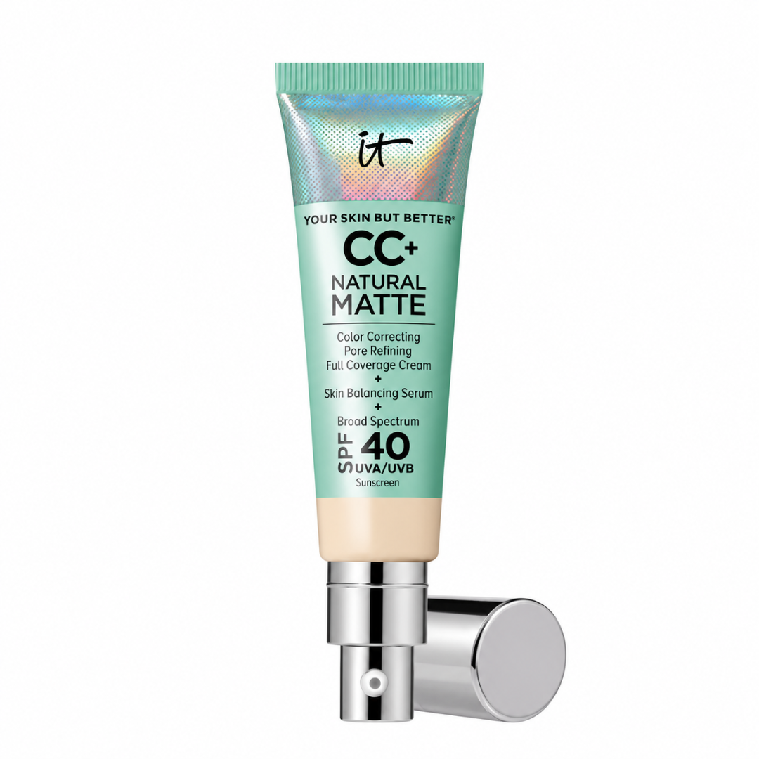 iT Cosmetics Your Skin But Better CC+ Natural Matte with SPF 40 32ml Fair Porcelain