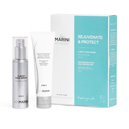 Jan Marini Rejuvenate & Protect Duo: C-Esta Serum and Antioxidant Daily Face Protectant SPF 33