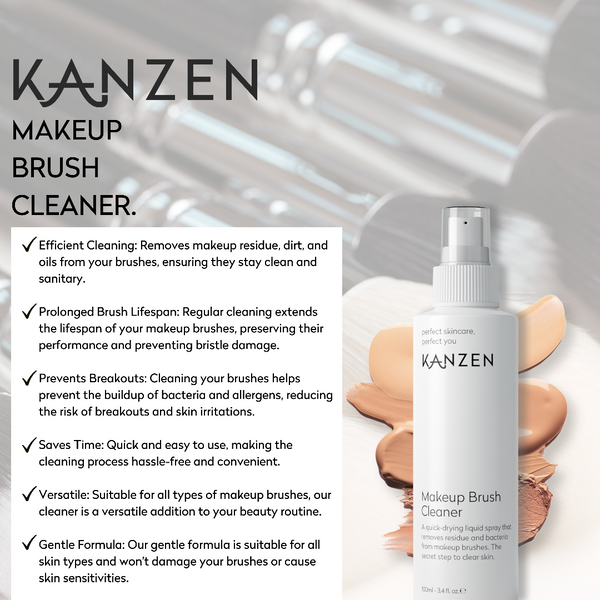 Kanzen Makeup Brush Cleaner