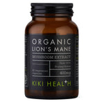 KIKI Health Organic Lion's Mane Mushroom Extract 60 Vegicaps