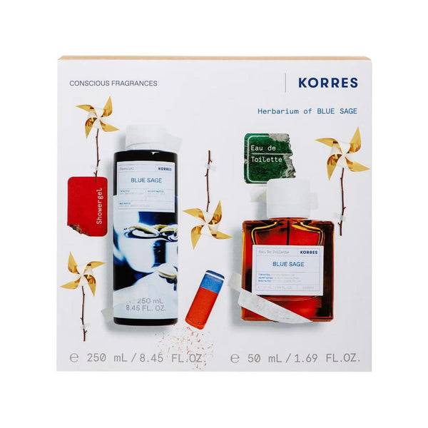 KORRES Set Blue Sage Edt 50ml and Shower Gel 250ml