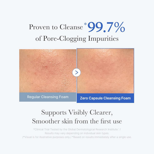 Medicube Zero Pore SA Clear Capsule Cleansing Foam 120g
