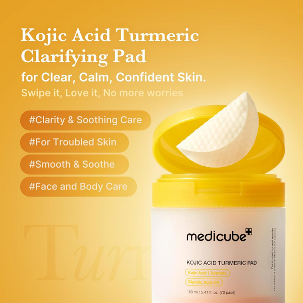 Medicube Kojic Acid Turmeric Pads x70