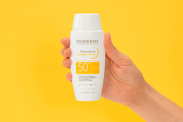 Bioderma Photoderm Mineral Fluide SPF 50+ Sunscreen For Allergic Skin