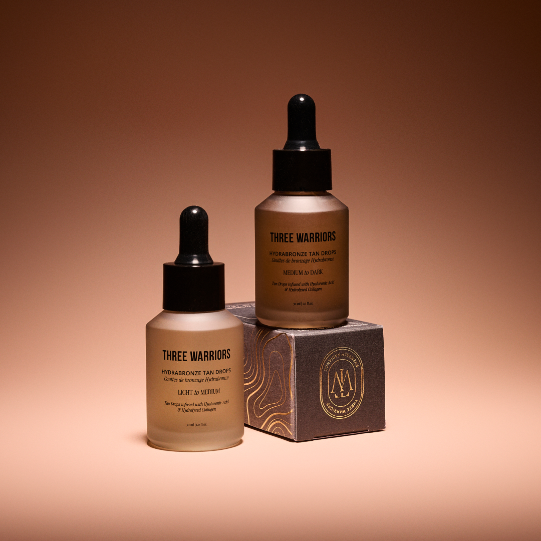 Three Warriors Hydrabronze Tan Drops