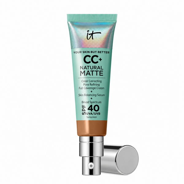 iT Cosmetics Your Skin But Better CC+ Natural Matte with SPF 40 32ml Rich Honey