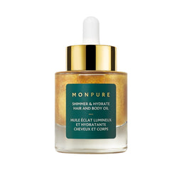 Monpure Shimmer & Hydrate Hair And Body Oil