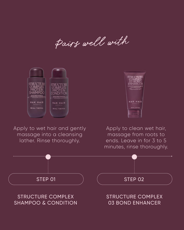NAK Hair Signature Structure Complex No.3 Bond Enhancer 150ml