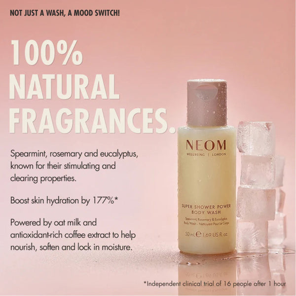 NEOM Super Shower Power Body Wash 50ml