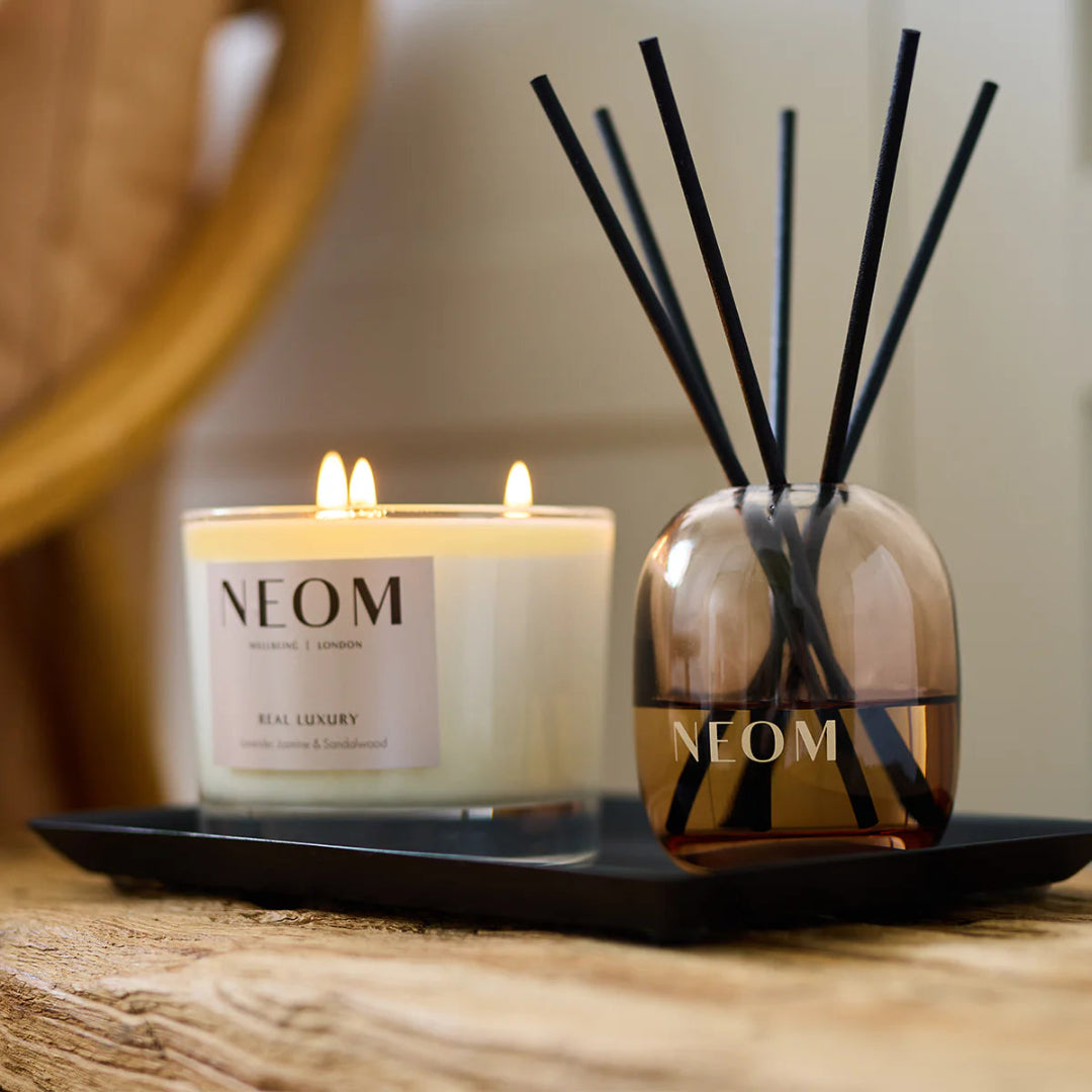 NEOM Real Luxury De-Stress Scented Candle (3 Wicks)