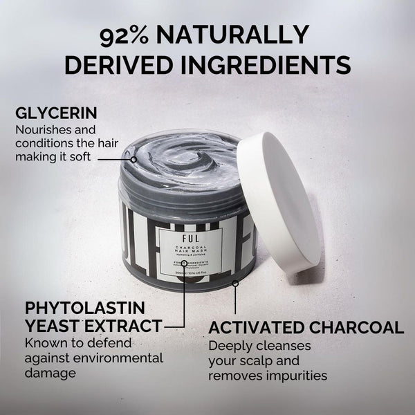 FUL Charcoal Hair Mask 300ml