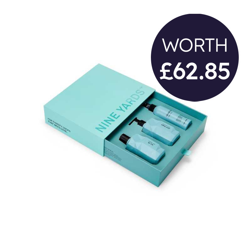 Nine Yards Moisture Trio (Worth £62.85)