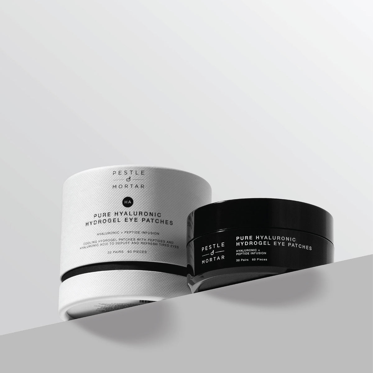 Pestle and Mortar Pure Hyaluronic Hydrogel Eye Patches