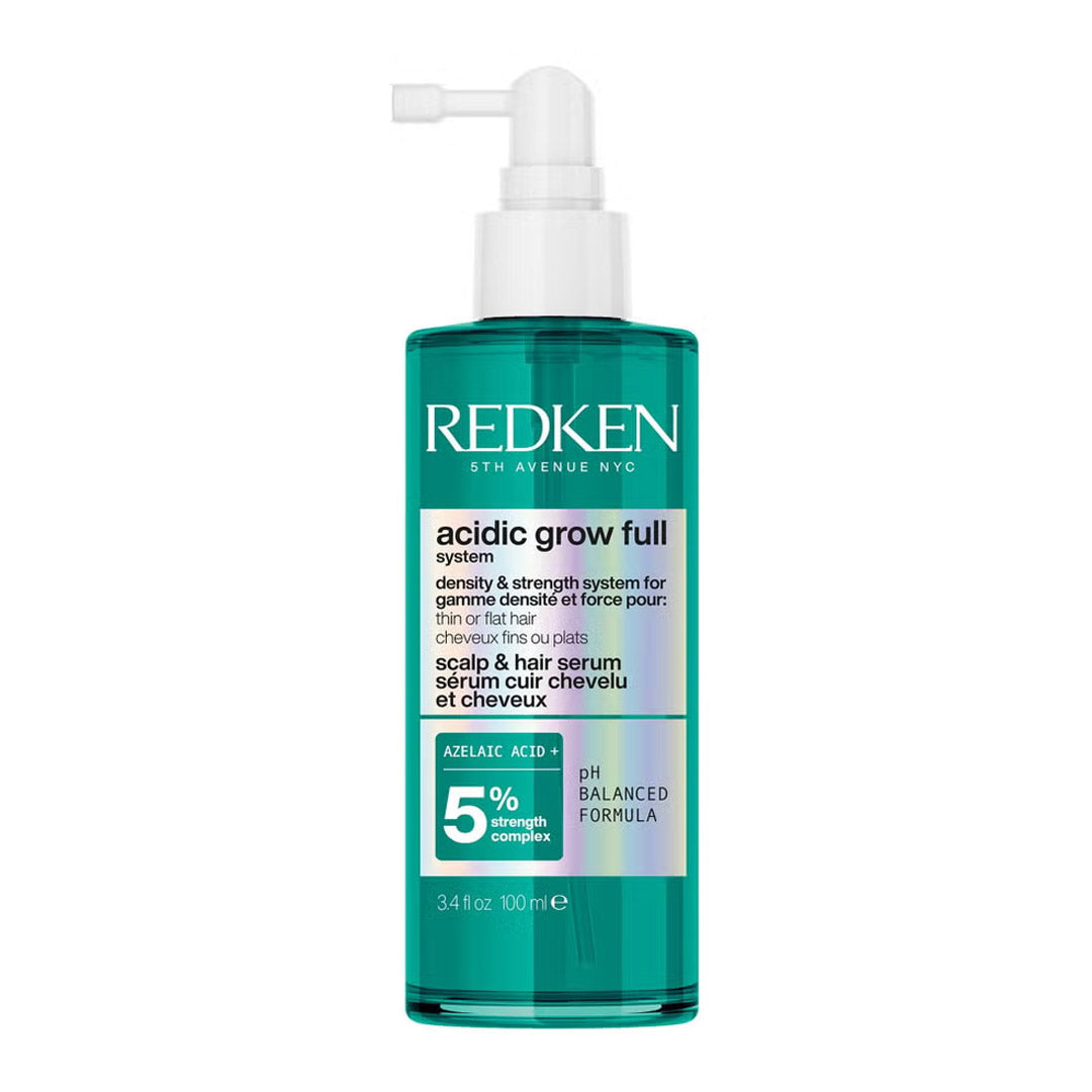 Redken Acidic Grow Full System Hair Serum for Thin Hair, Strengthens & Thickens 100ml