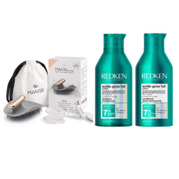 The Full Hair Thickening Routine with Manta (Grey) & Redken
