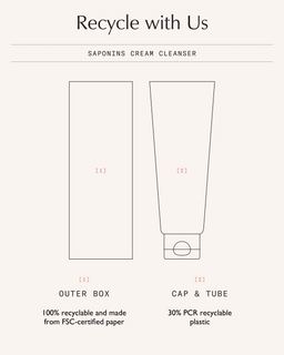 Sachi Skin Saponins Cream Cleanser 120ml