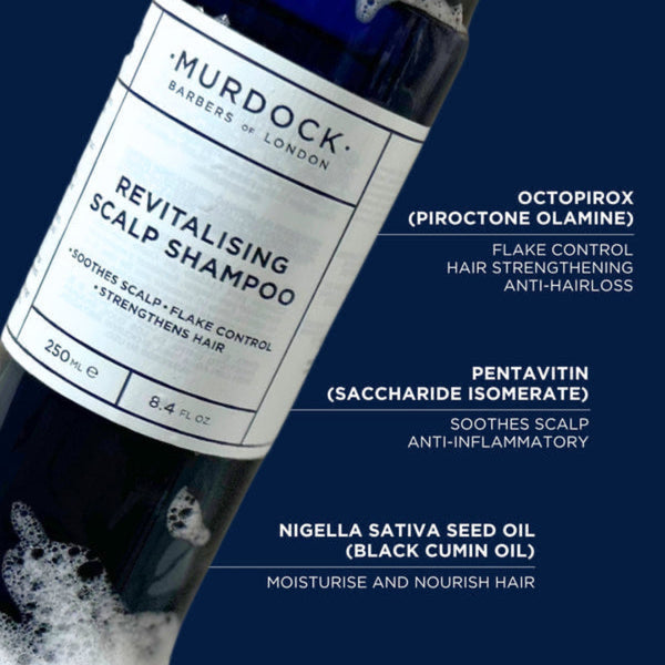 Murdock London Revitalising Scalp Care Shampoo