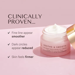 MZ SKIN Soothe & Smooth Hyaluronic Brightening Eye Complex 14ml