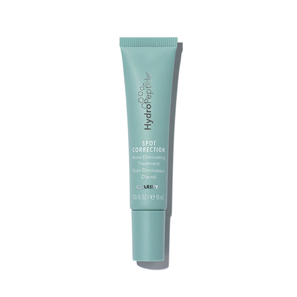 Tube of Clarins HydroPeptide Spot Correction cream on a white background