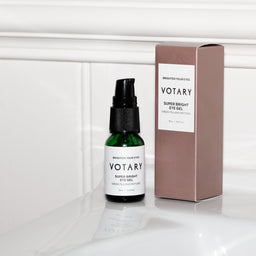 Votary Super Bright Eye Gel, Green Tea and Peptides 15ml