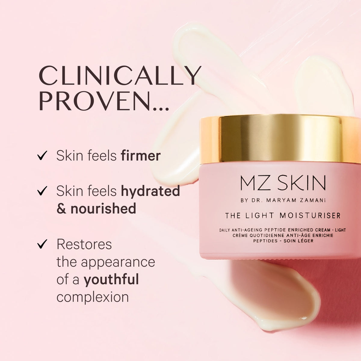 MZ SKIN The Light Moisturiser