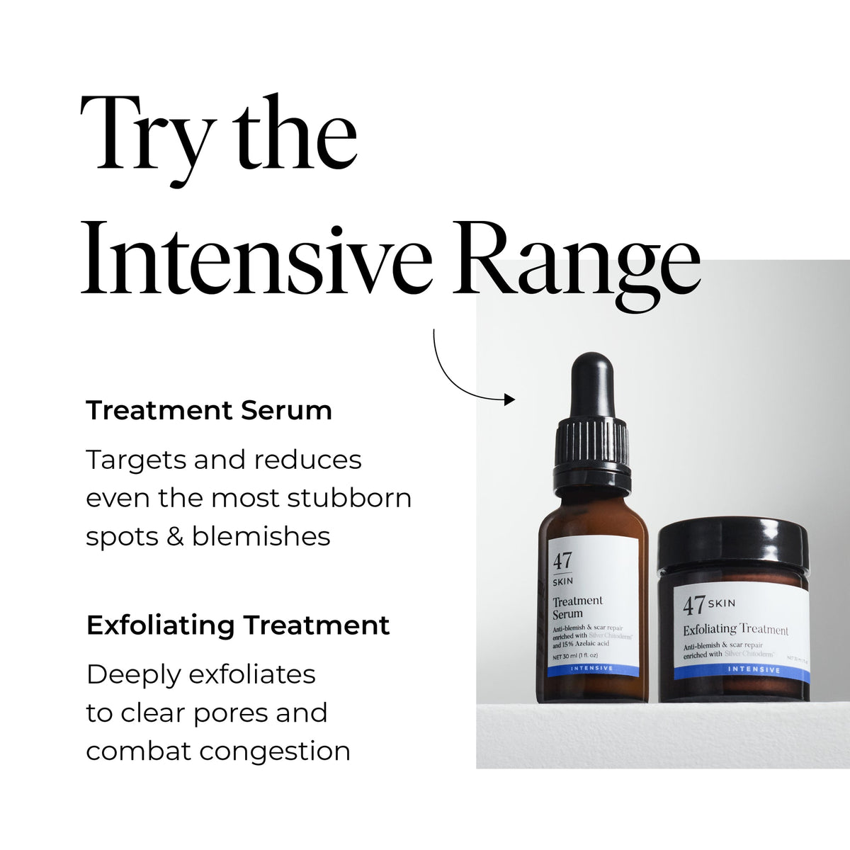 47 Skin Treatment Serum with Azelaic Acid 30ml