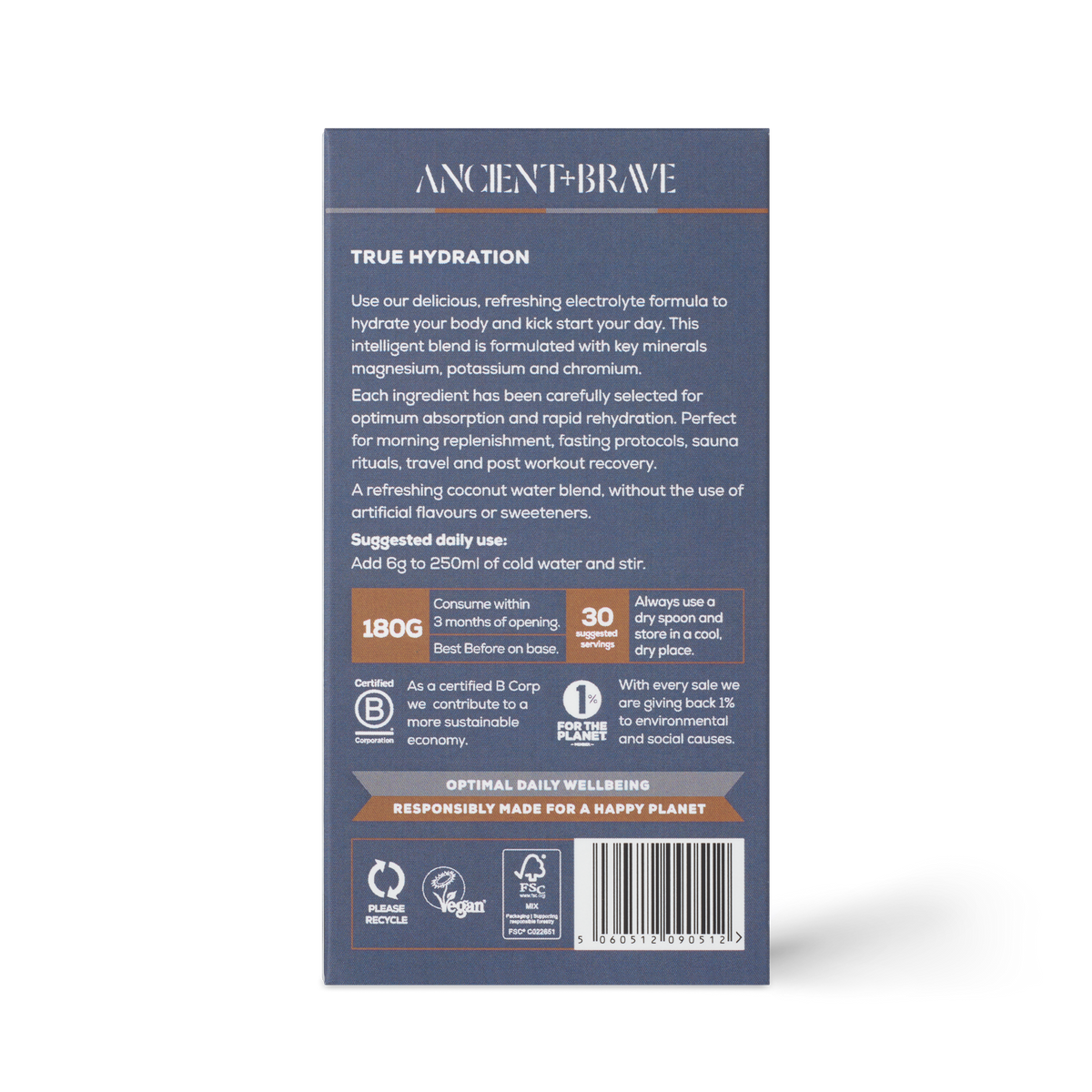 Ancient + Brave True Hydration Supplements