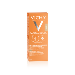 Vichy Capital Soleil Dry Touch Mattifying BB Tinted Sun Protection SPF50 for Face 50ml