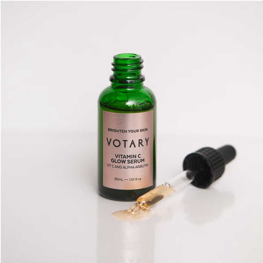 VOTARY Vitamin C Glow Serum, Vit C and Alpha Arbutin 30ml