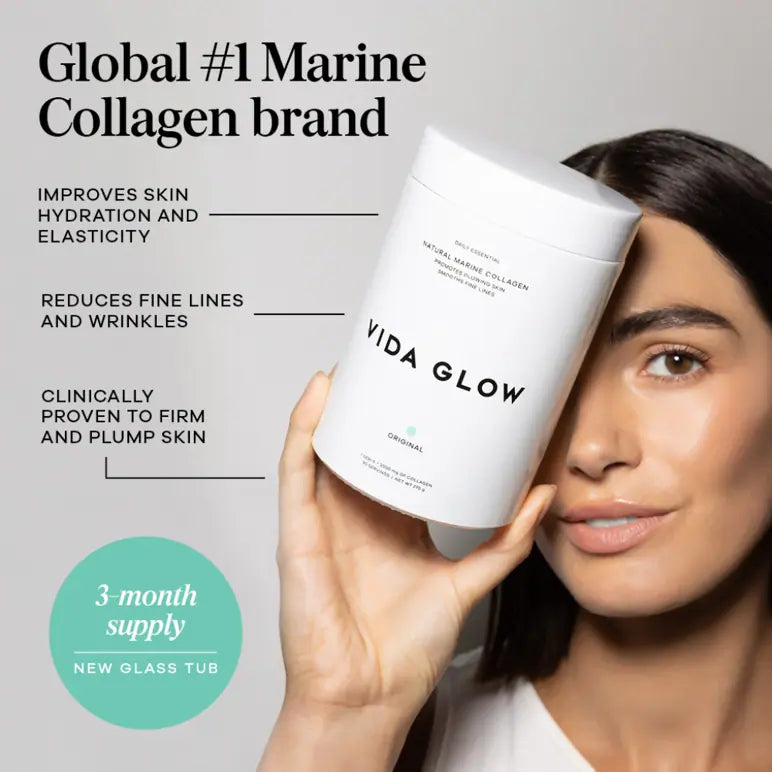 Vida Glow Natural Marine Collagen Caddy