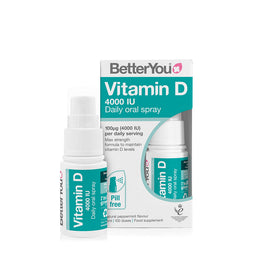 BetterYou Vitamin D4000 IU 15ml