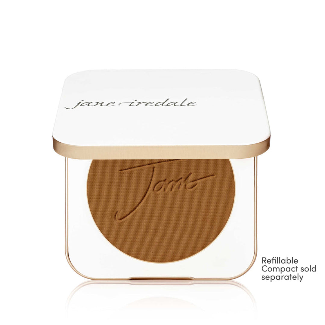 Jane Iredale compact powder with visible brand name on a white background