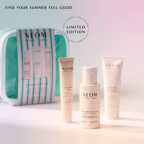 NEOM Wellbeing Travel Edit