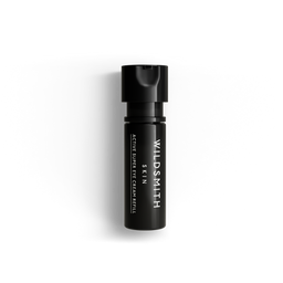 Black cylindrical container with 'Wildsmith' branding on a white background