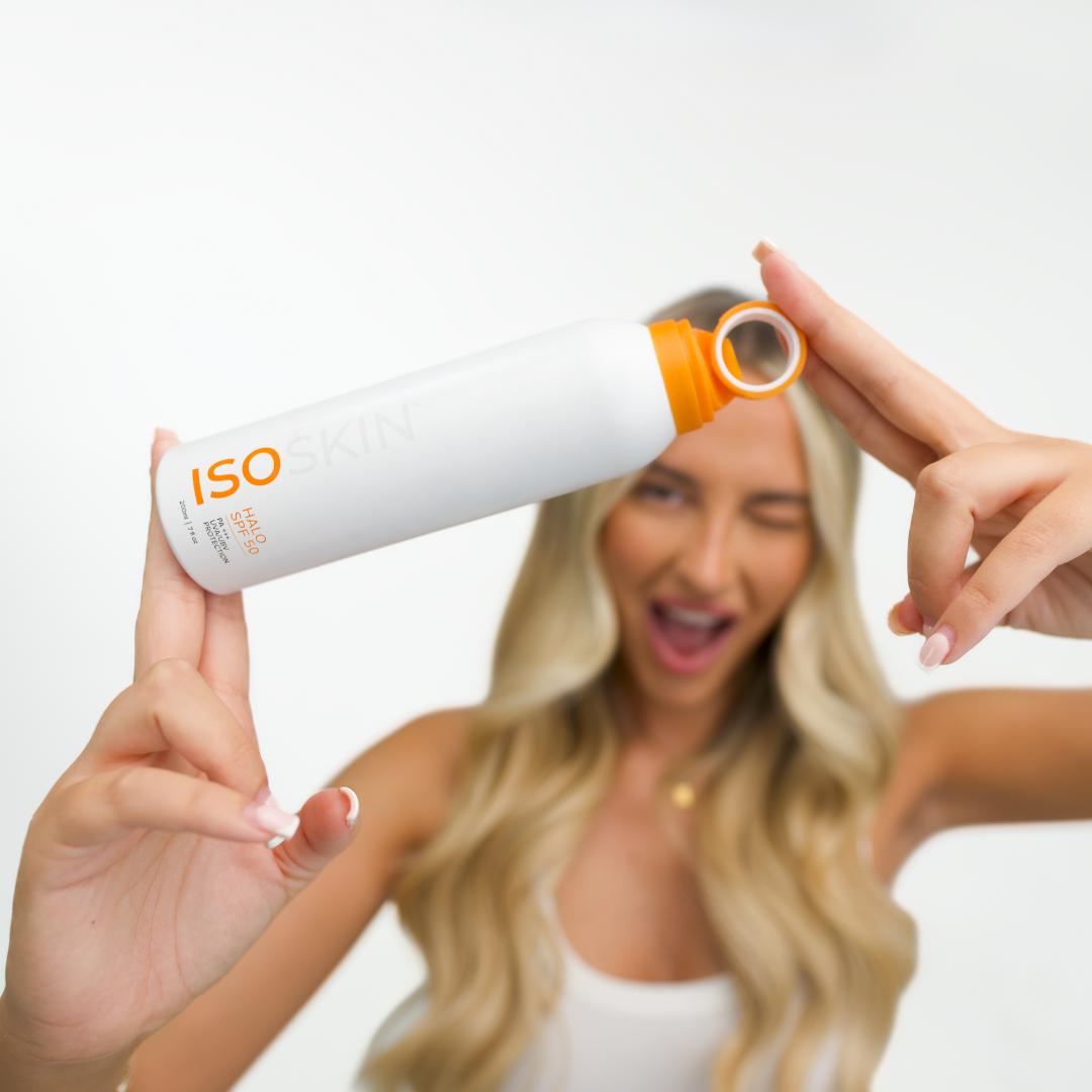 ISOSKIN Halo Spray Sunscreen SPF50 - PA+++ UVA/UVB Protection