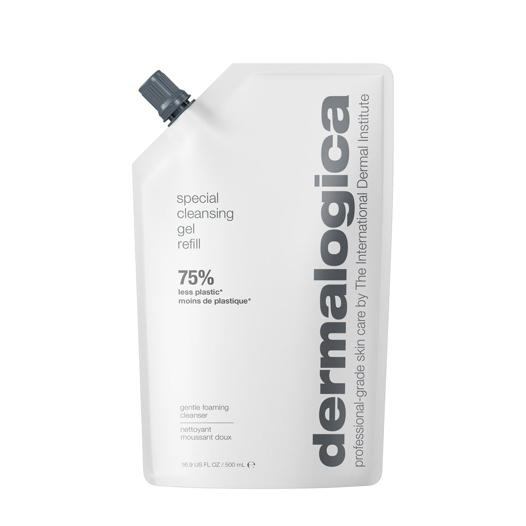 Dermalogica special cleansing gel refill on a white background