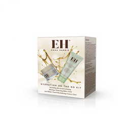 Emma Hardie skincare kit packaging on a white background