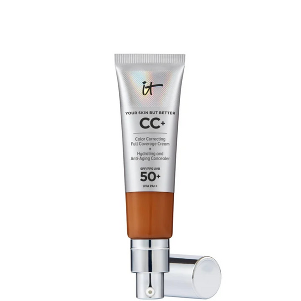 iT Cosmetics Your Skin But Better CC+ Cream with SPF 50 32ml Rich Honey
