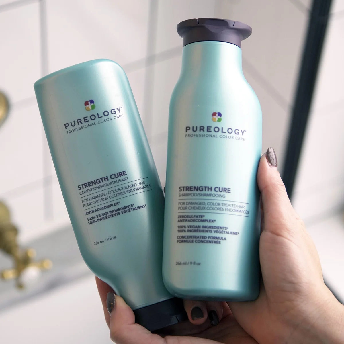 Pureology Strength Cure Strengthening Shampoo 266ml