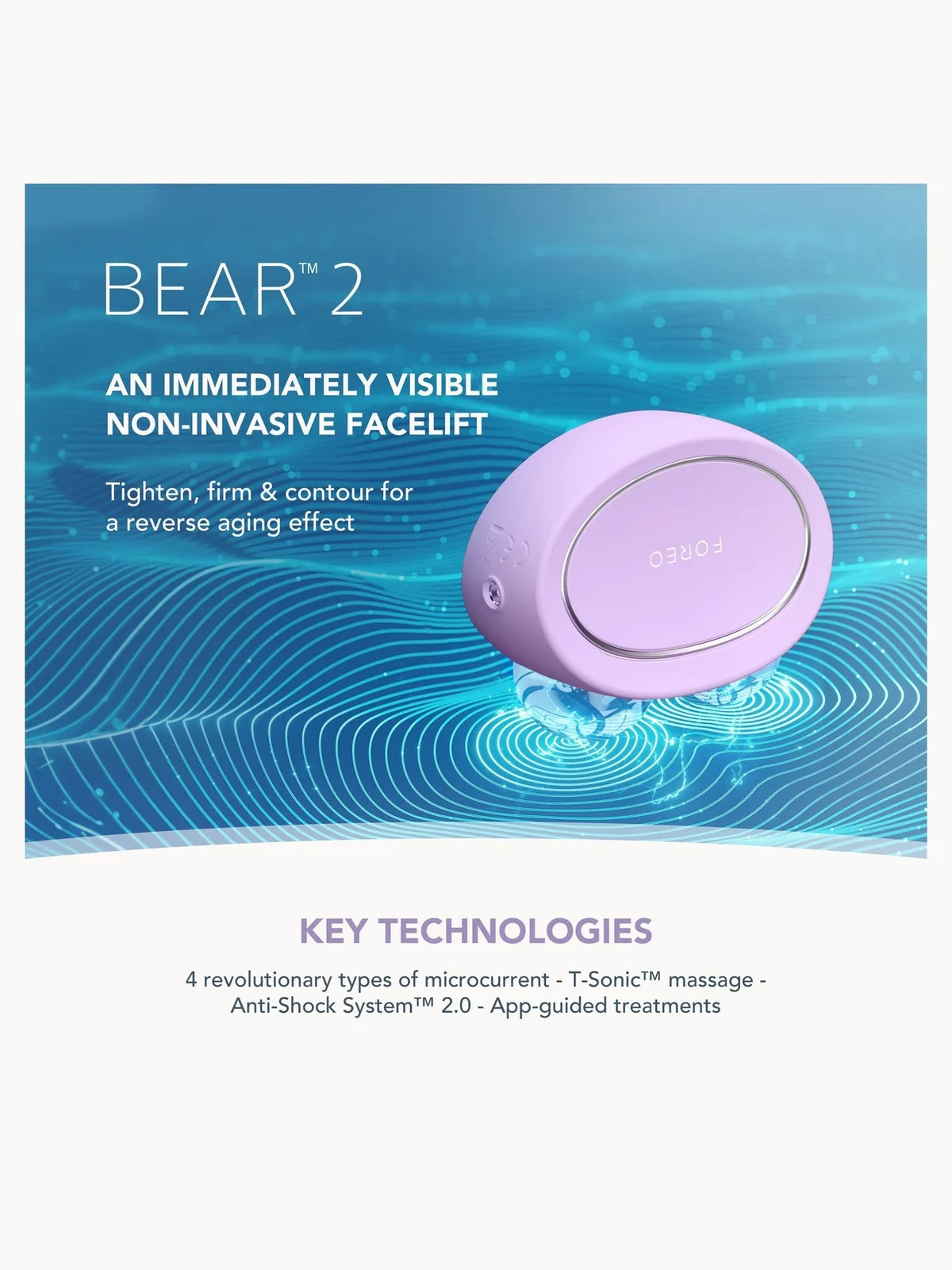 FOREO BEAR 2 Lavender