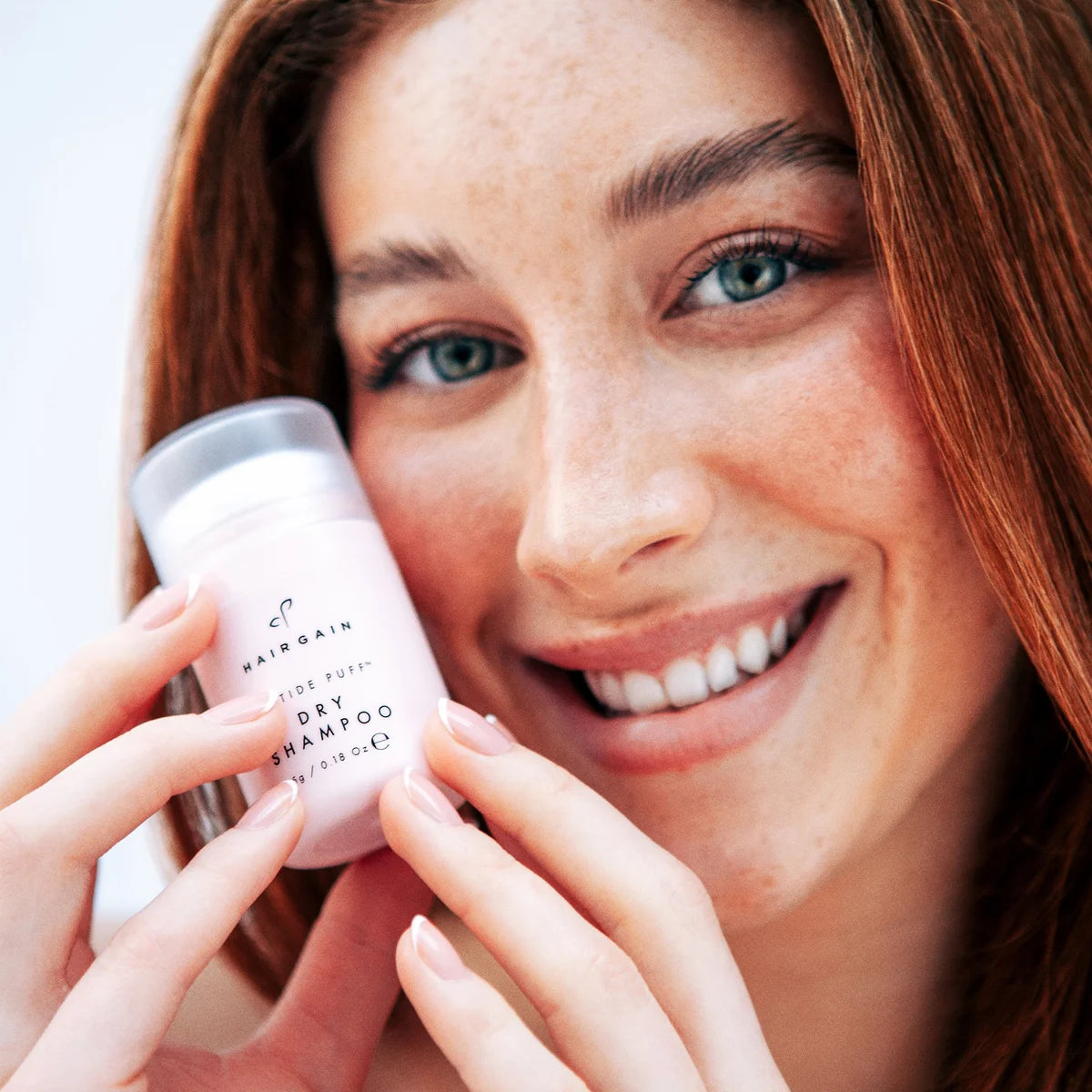Hair Gain Peptide Puff Dry Shampoo 5g