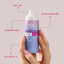Hello Sunday The Retouch One Reapplication Mist SPF 30 With Niacinamide 75ml Pa++++