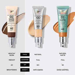 iT Cosmetics Your Skin But Better CC+ Nude Glow with SPF 40 32ml