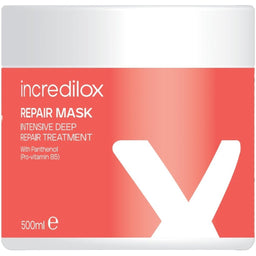 Incredilox Intensive Deep Repair Treatment Mask with Panthenol for Damaged Hair 500ml