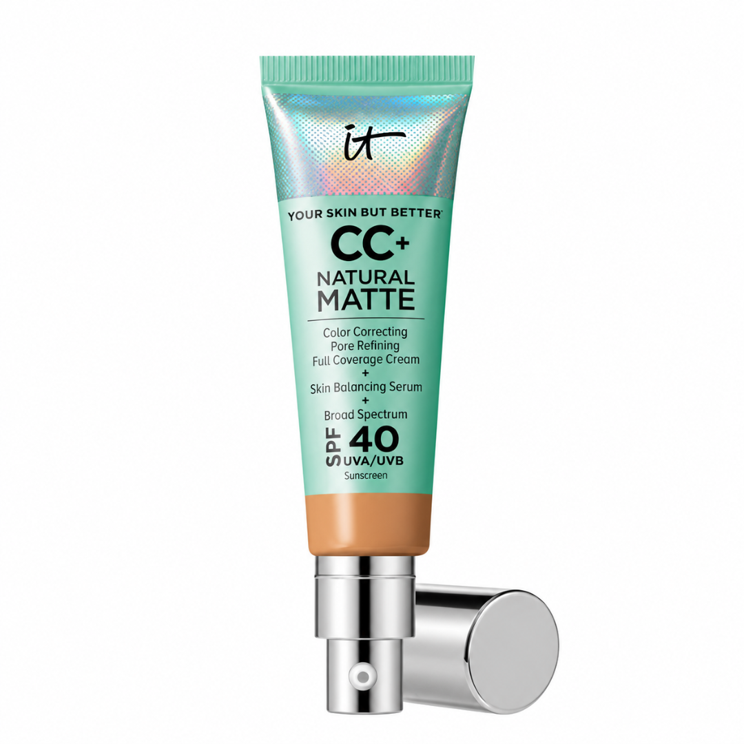iT Cosmetics Your Skin But Better CC+ Natural Matte with SPF 40 32ml Neutral Tan