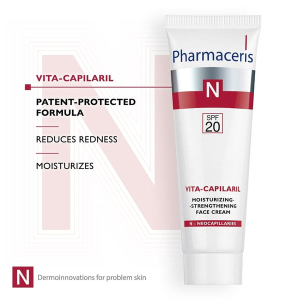 Pharmaceris N - Vita-Capilaril SPF 20 Moisturising Face Cream