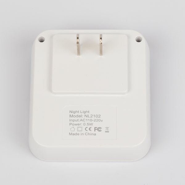 Plug In Night Light Back View